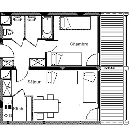 Lumineux Au Coeur De La Station Avec Balcon Sud, Acces Direct Aux Pistes, 5 Pers. - Fr-1-344-1059